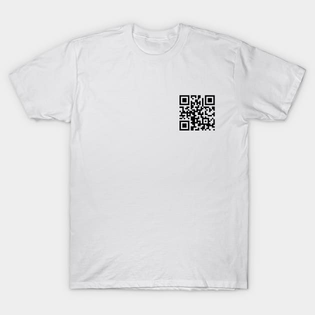 QR Code Scan T-Shirt by Suva